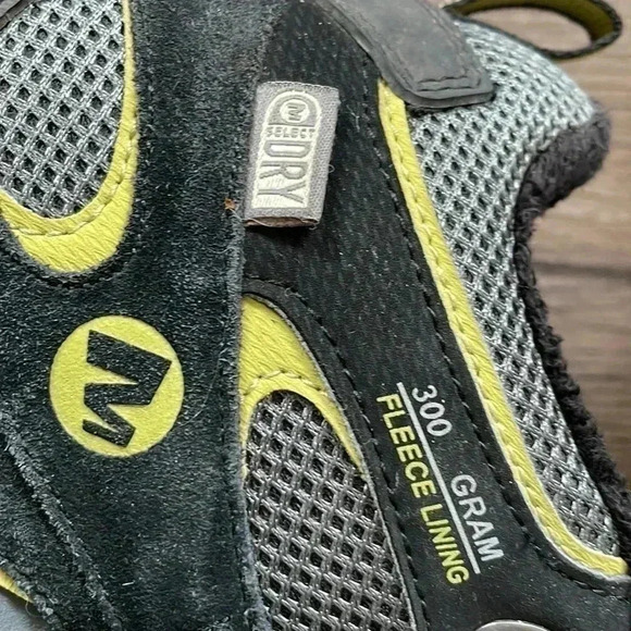 Merrell  Mens Size 7.5 Ridgepass J227162C Black/Moss Thermo Mid Waterproof Boots - Picture 8 of 11